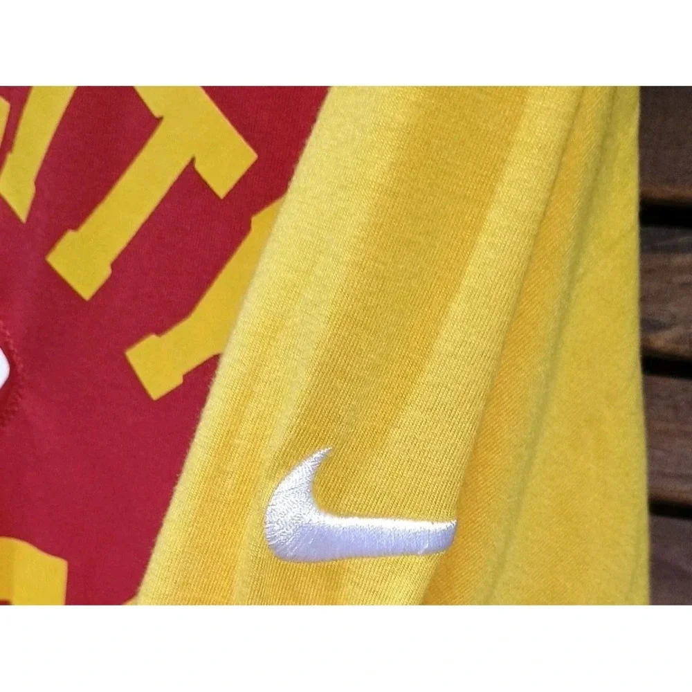 NWT Men's Size Large Red Yellow Kansas City Chiefs Nike Long‎ Sleeve